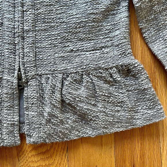 J. Crew Peplum Zip Jacket - Picture 6 of 7